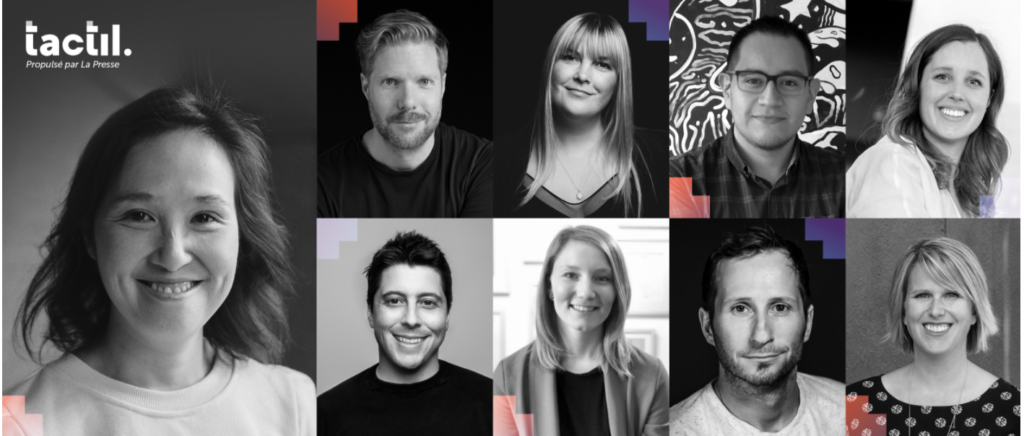 Dialekta au jury du concours publicitaire TACTIL de La Presse