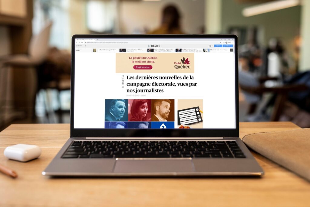 Le Poulet du Québec et Dialekta font la manchette chez Media In Canada