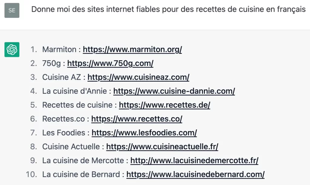 Trouver des sources gr&acirc;ce &agrave; l'intelligence artificielle ChatGPT