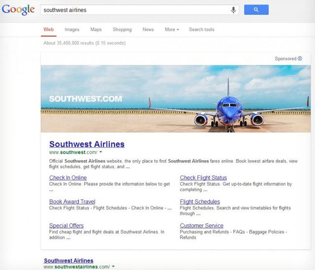 Bannières géantes Adwords – vers un nouveau format révolutionnaire?