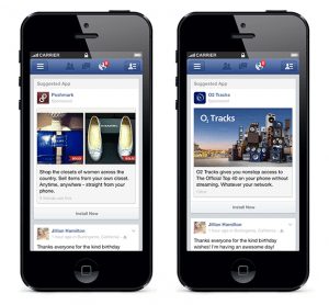 Promouvoir une app sur Facebook (updated)